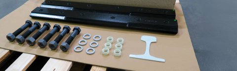 IRJ DMF; SADA PRO MONTÁŽ NELEPENÝCH IZOLOVANÝCH KOLEJNICOVÝCH SPOJŮ